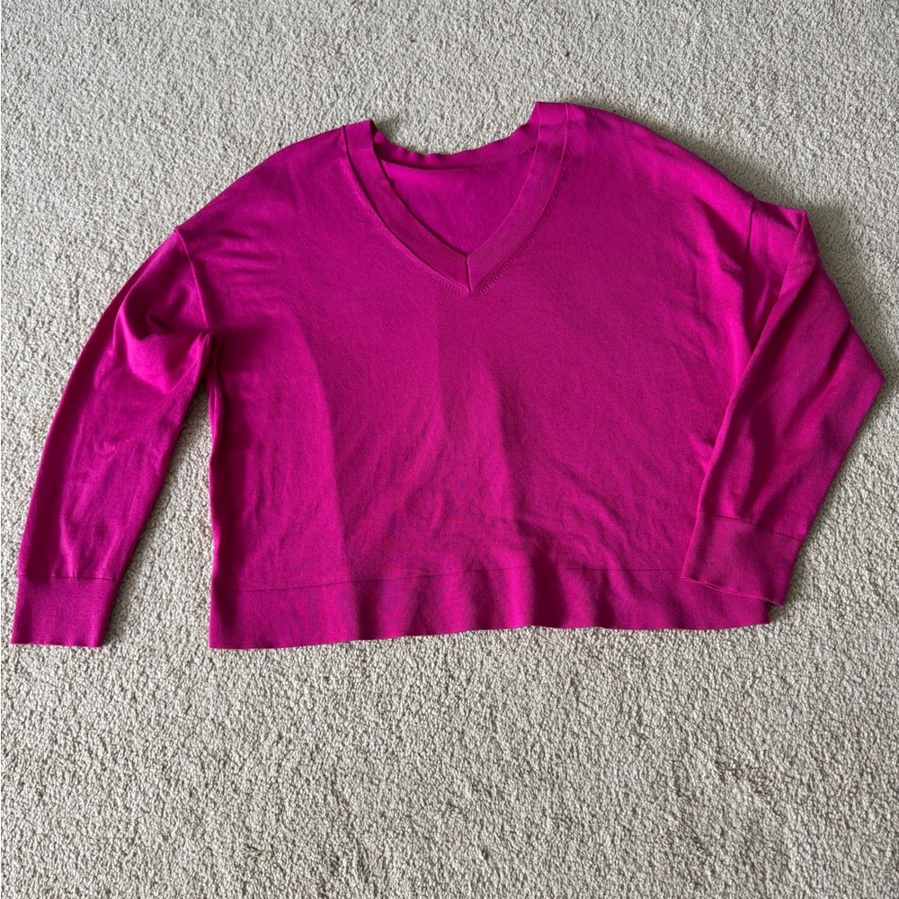 Express Women’s Pink Crop Sweater